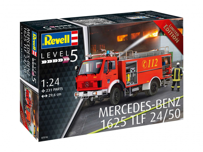 Mercedes-Benz 1625 TLF 24/50 (1:24) Revell 07516 - Mercedes-Benz 1625 TLF 24/50