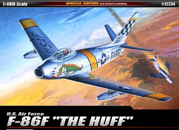 F-86F HUFF (1:48) Academy 12234 - F-86F HUFF
