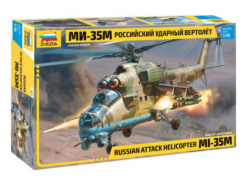 MIL Mi-35 M "Hind E" (1:48) Zvezda 4813 - MIL Mi-35 M "Hind E"