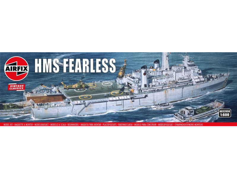 HMS Fearless (1:600) Airfix A03205V - HMS Fearless