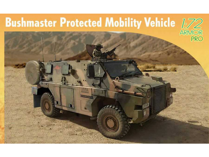 Bushmaster Protected Mobility Vehicle (1:72) Dragon 7699 - Bushmaster Protected Mobility Vehicle