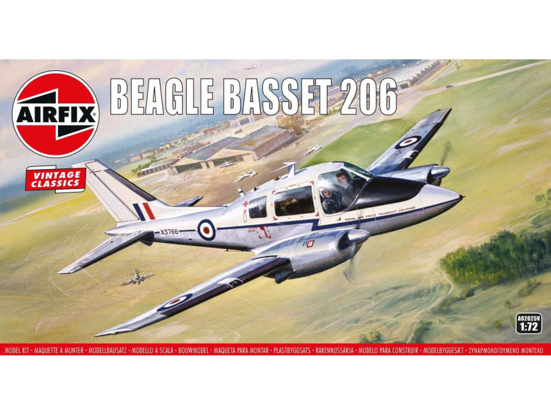 Beagle Basset 206 (1:72) Airfix A02025V - Beagle Basset 206