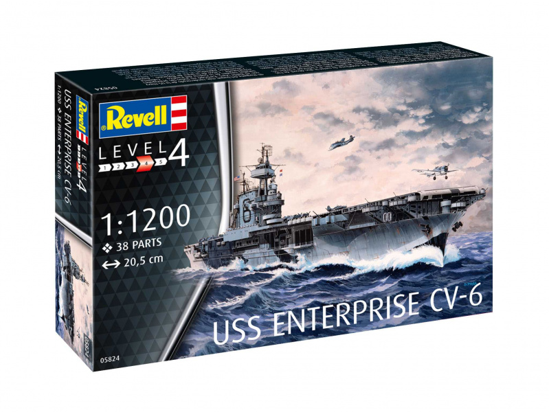 USS Enterprise (1:1200) Revell 05824 - USS Enterprise