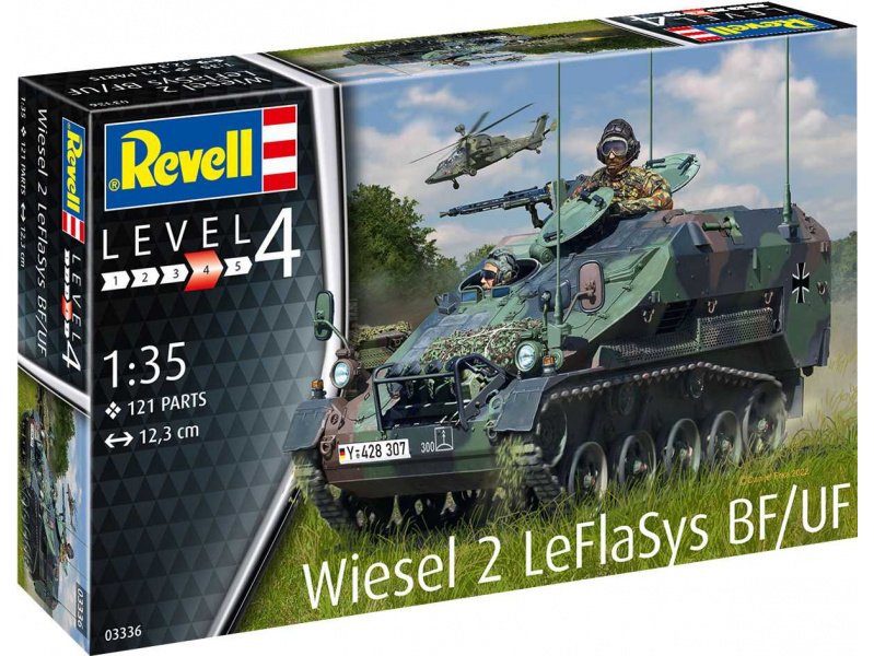 Wiesel 2 LeFlaSys BF/UF (1:35) Revell 03336 - Wiesel 2 LeFlaSys BF/UF