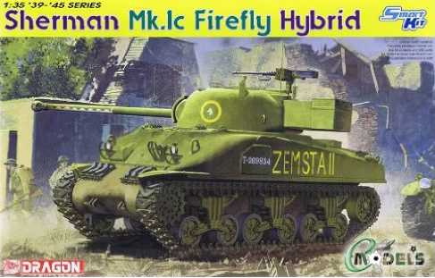 SHERMAN Mk.FIREFLY Ic HYBRID (SMART KIT) (1:35) Dragon 6228 - SHERMAN Mk.FIREFLY Ic HYBRID (SMART KIT)