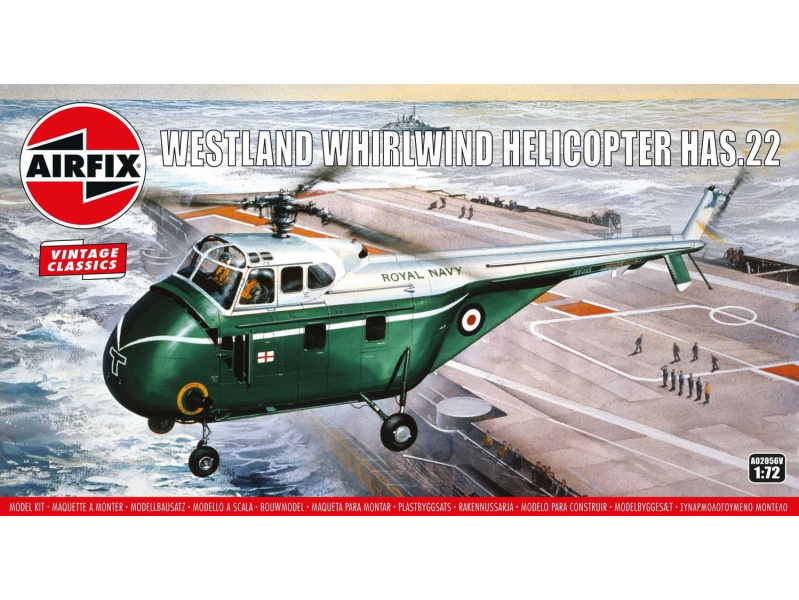 Westland Whirlwind Helicopter (1:72) Airfix A02056V - Westland Whirlwind Helicopter