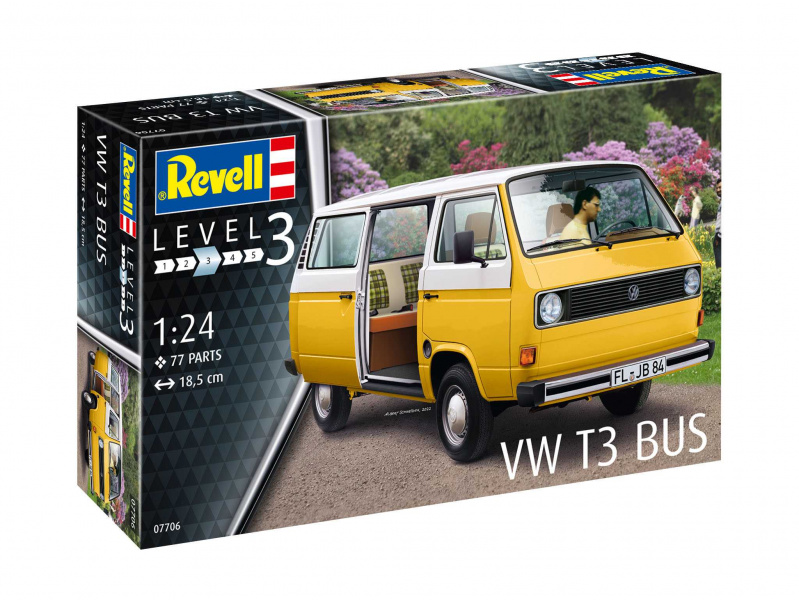 VW T3 Bus (1:24) Revell 07706 - VW T3 Bus