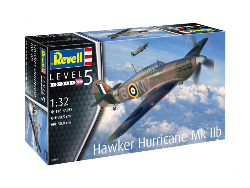 Hawker Hurricane Mk IIb (1:32) Revell 04968 - Hawker Hurricane Mk IIb
