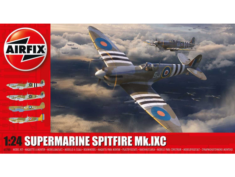 Supermarine Spitfire Mk.Ixc (1:24) Airfix A17001 - Supermarine Spitfire Mk.Ixc