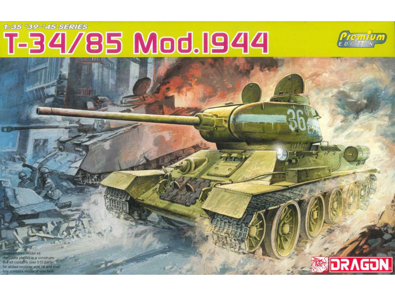 T-34/85 MOD.1944 (PREMIUM EDITION) (1:35) Dragon 6319 - T-34/85 MOD.1944 (PREMIUM EDITION)