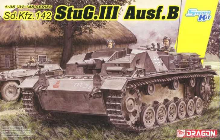 StuG.III Ausf.B (Smart Kit) (1:35) Dragon 6919 - StuG.III Ausf.B (Smart Kit)