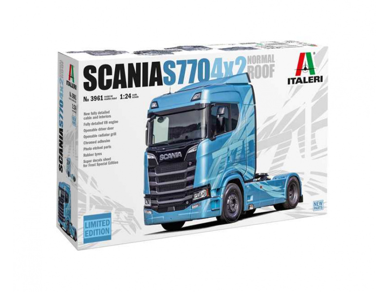 Scania 770 4x2 Normal Roof (1:24) Italeri 3961 - Scania 770 4x2 Normal Roof