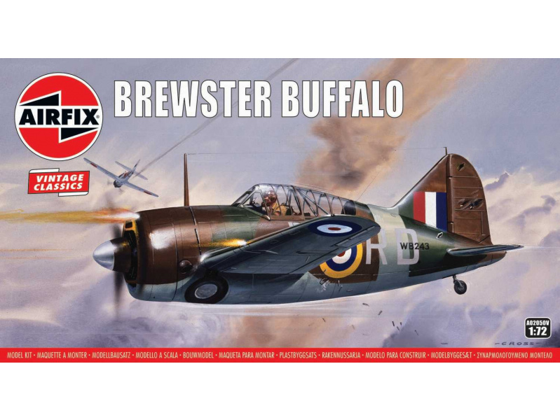 Brewster Buffalo (1:72) Airfix A02050V - Brewster Buffalo