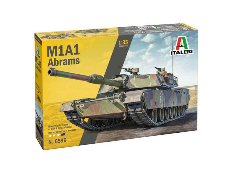 M1A1/A2 Abrams (1:35) Italeri 6596 - M1A1/A2 Abrams
