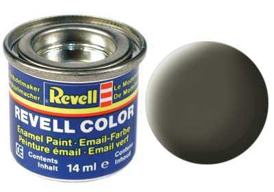 Barva Revell emailová - 32146: matná olivová NATO (nato olive mat)