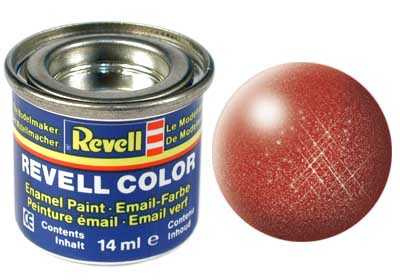 Barva Revell emailová - 32195: metalická bronzová (bronze metallic)