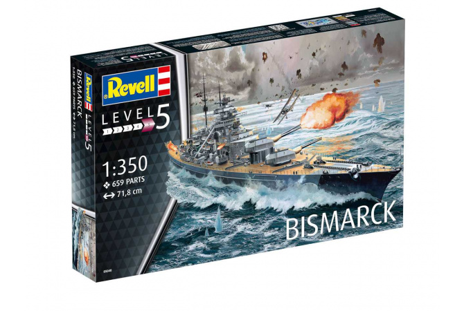 Battleship BISMARCK (1:350) Revell 05040