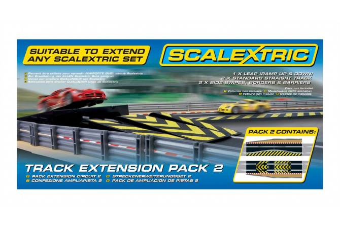 Rozšíření trati SCALEXTRIC C8511 - Track Extension Pack 2 - Leap  Scalextric C8511