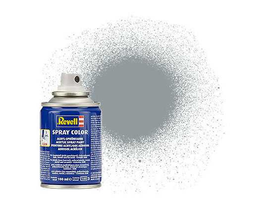 Barva Revell ve spreji - 34176: matná světle šedá (light grey mat USAF)