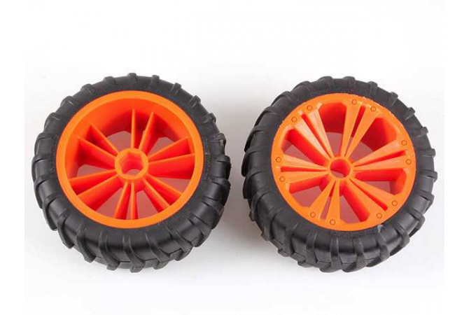 Set 2x Wheel for Monster, orange Revell 47032
