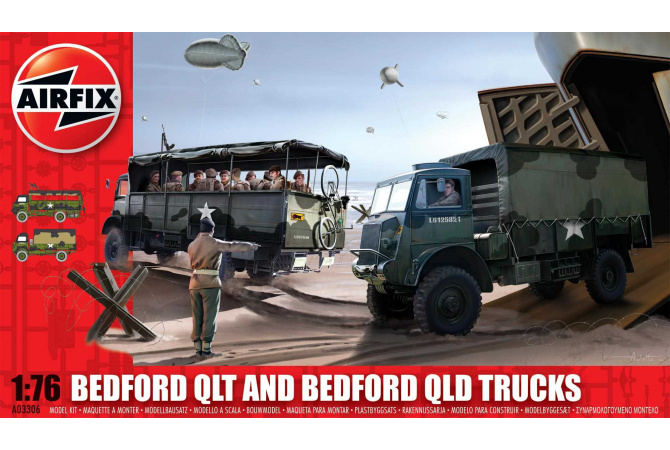 Bedford QLD/QLT Trucks (1:76) Airfix A03306