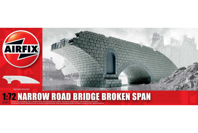 Narrow Road Bridge Broken Span (1:72) Airfix A75012