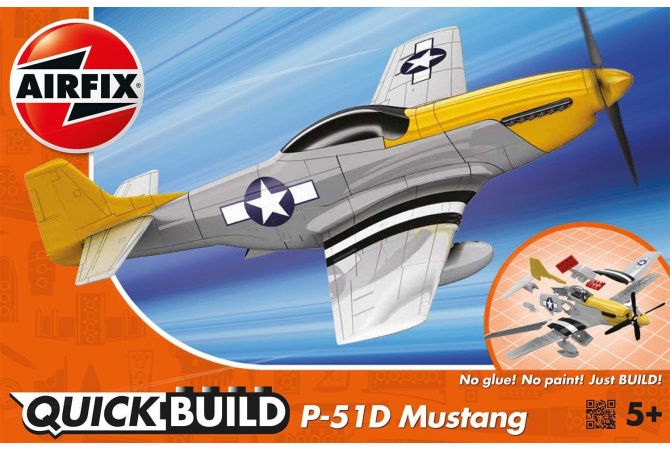 P-51D Mustang - nová forma Airfix J6016