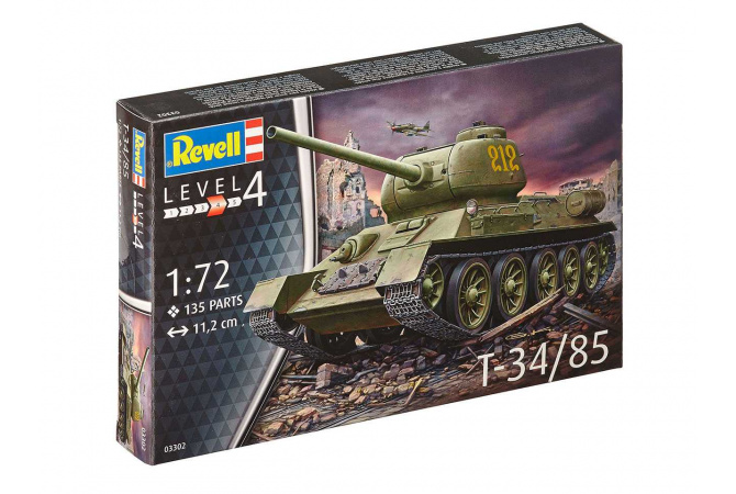 T-34/85 (1:72) Revell 03302