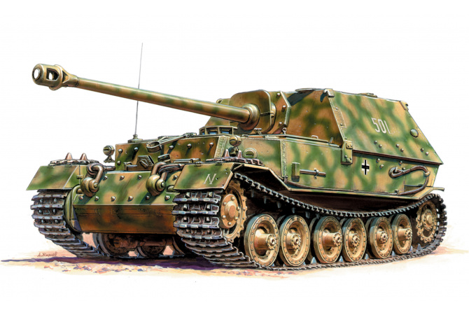 German Tank Destroyer FERDINAND (1:100) Zvezda 6195