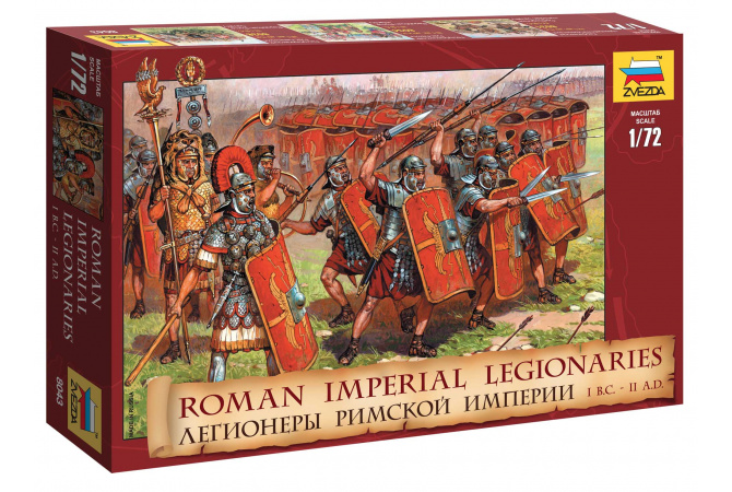 Roman Imperial Infantry I BC - II AD (1:72) Zvezda 8043