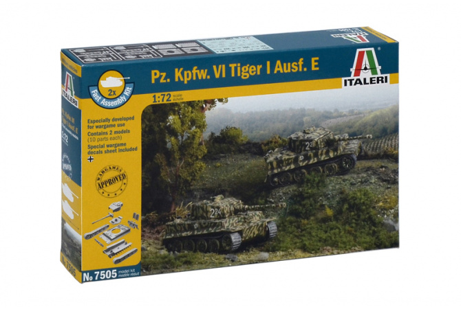 Pz.Kpfw.VI TIGER I Ausf.E (1:72) Italeri 7505