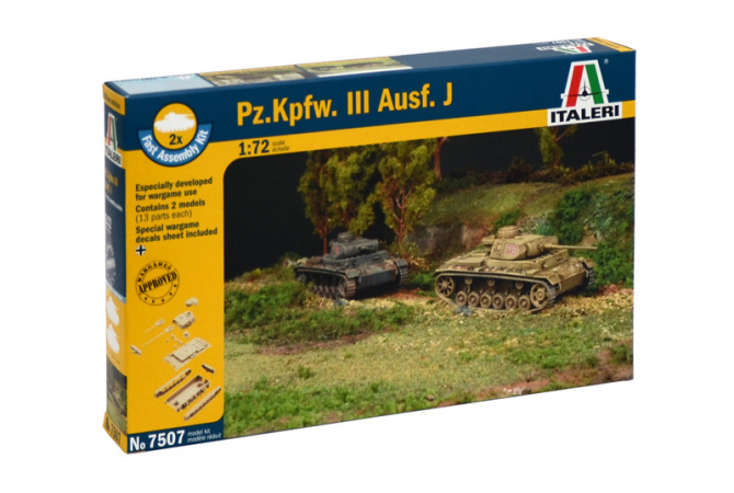 Pz.Kpfw.III Ausf.J (1:72) Italeri 7507