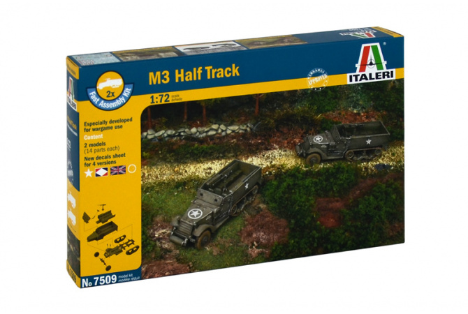 M3A1 HALF TRACK (1:72) Italeri 7509