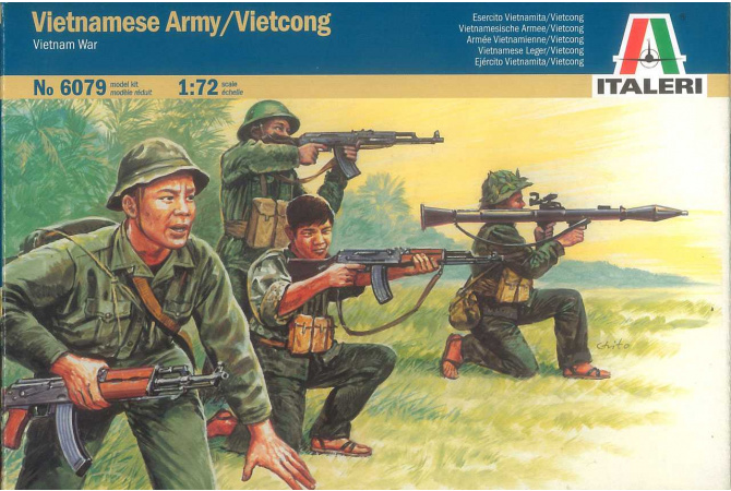 VIETNAM WAR - VIETNAMESE ARMY / VIETCONG (1:72) Italeri 6079