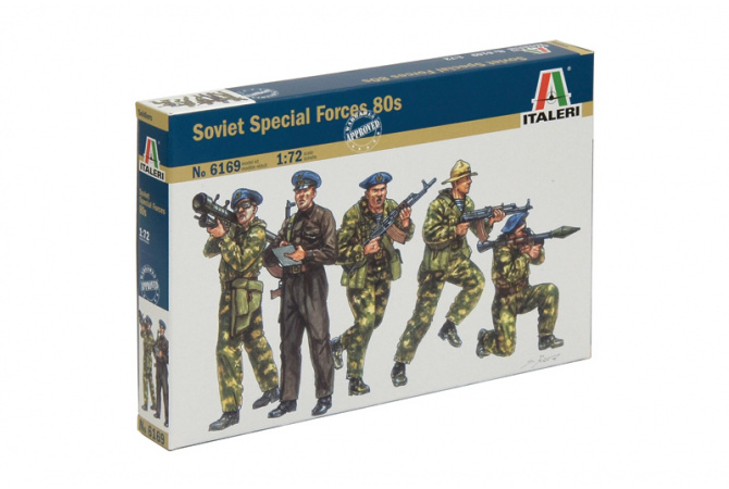 Soviet Special Forces "SPETSNAZ" (1980s) (1:72) Italeri 6169