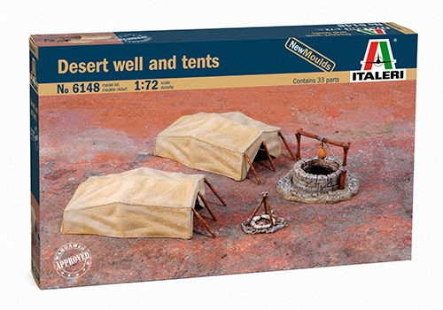 Desert Well and Tents (1:72) Italeri 6148