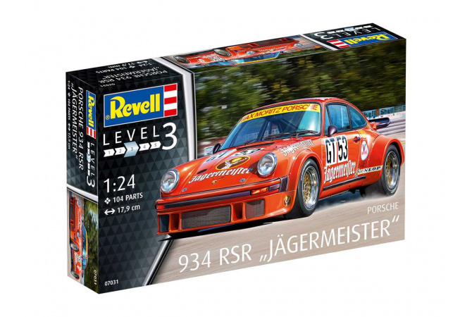 Porsche 934 RSR "Jägermeister" (1:24) Revell 07031