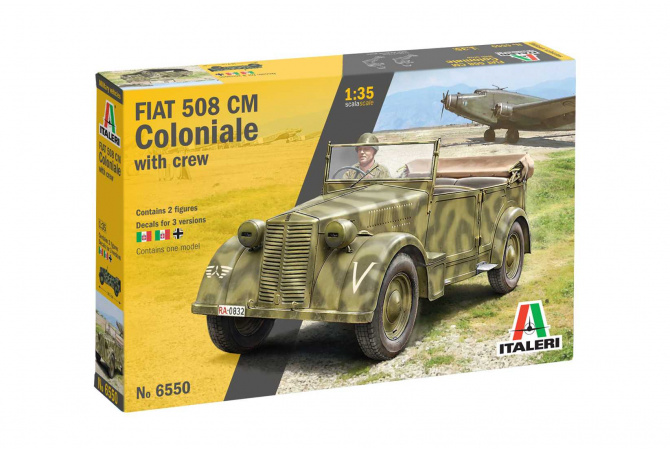 508 CM "COLONIALE" STAFF CAR (1:35) Italeri 6550