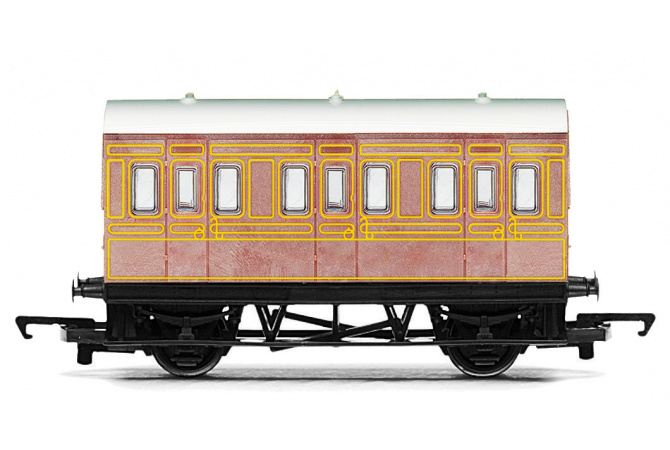 Vagón osobní HORNBY RAILROAD R4674 - LNER 4 Wheel Coach Hornby R4674