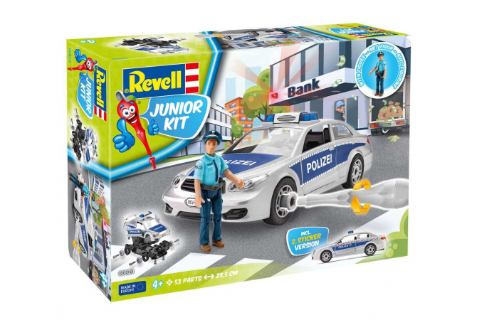 Police Car with figure (1:20) Revell 00820