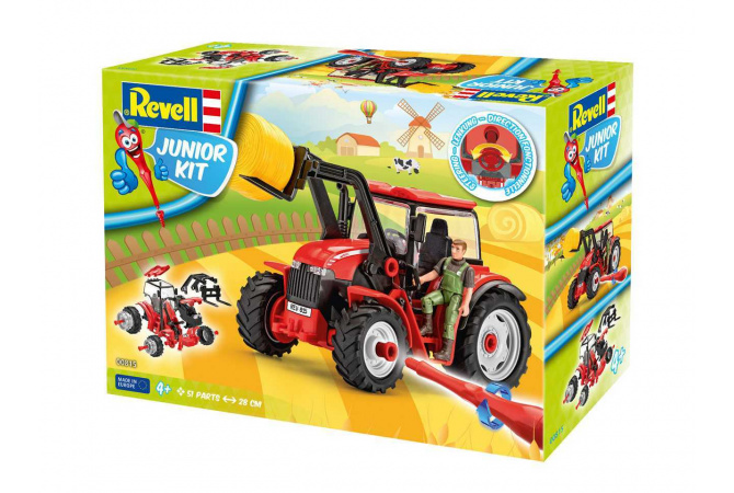 Tractor with loader incl. figure (1:20) Revell 00815