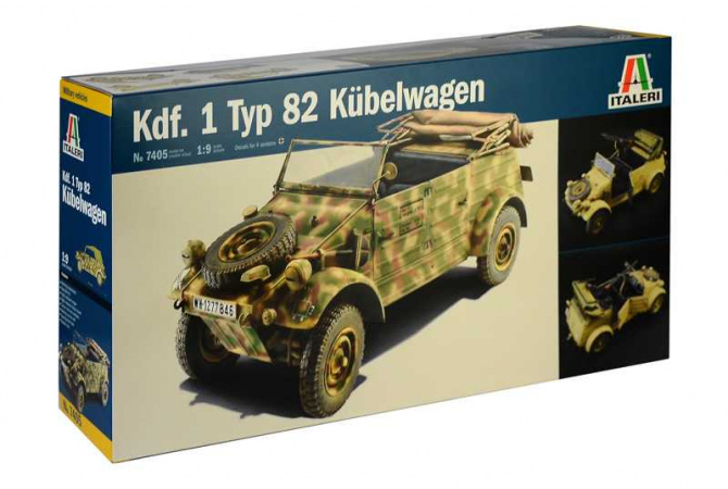 Kdf.1 Typ 82 Kübelwagen (1:9) Italeri 7405