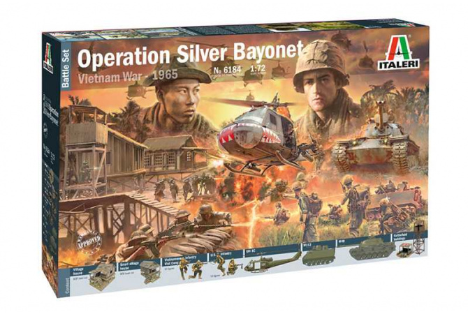 Operation Silver Bayonet - Vietnam War 1965 (1:72) Italeri 6184
