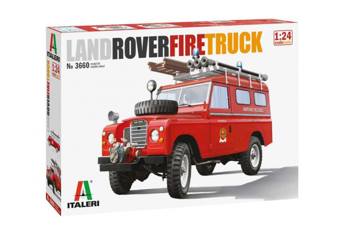 Land Rover Fire Truck (1:24) Italeri 3660