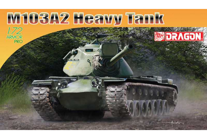 M103A2 HEAVY TANK (1:72) Dragon 7523