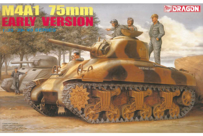 M4A1 75mm EARLY VERSION (1:35) Dragon 6048