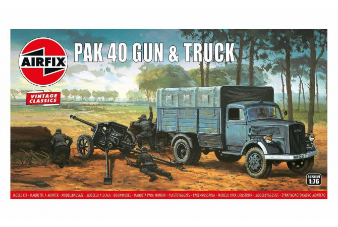 PAK 40 Gun & Truck (1:76) Airfix A02315V