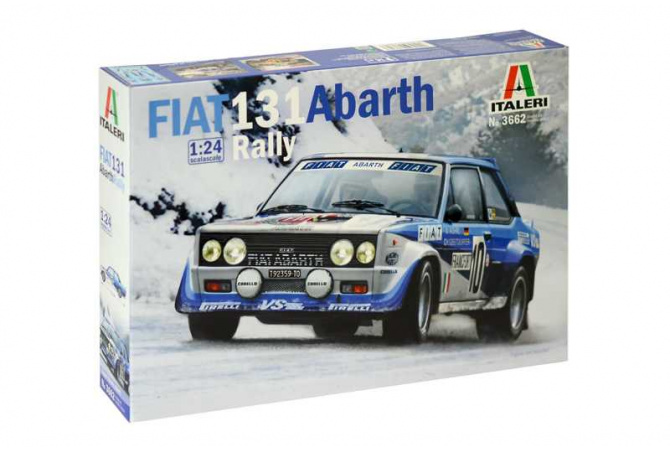 FIAT 131 Abarth Rally (1:24) Italeri 3662
