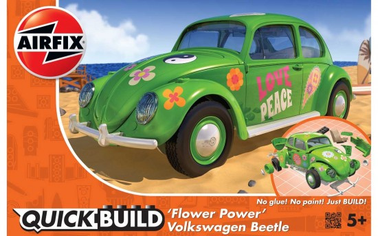 VW Beetle Flower-Power Airfix J6031