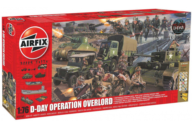D-Day 75th Anniversary Operation Overlord (1:76) Airfix A50162A